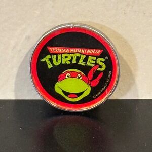 Vintage 1988 Teenage Mutant Ninja Turtles Raphael Lee Belt Buckle TMNT Retro